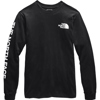 The North Face L/S TNF Sleeve Hit Tee for Men TNF Black